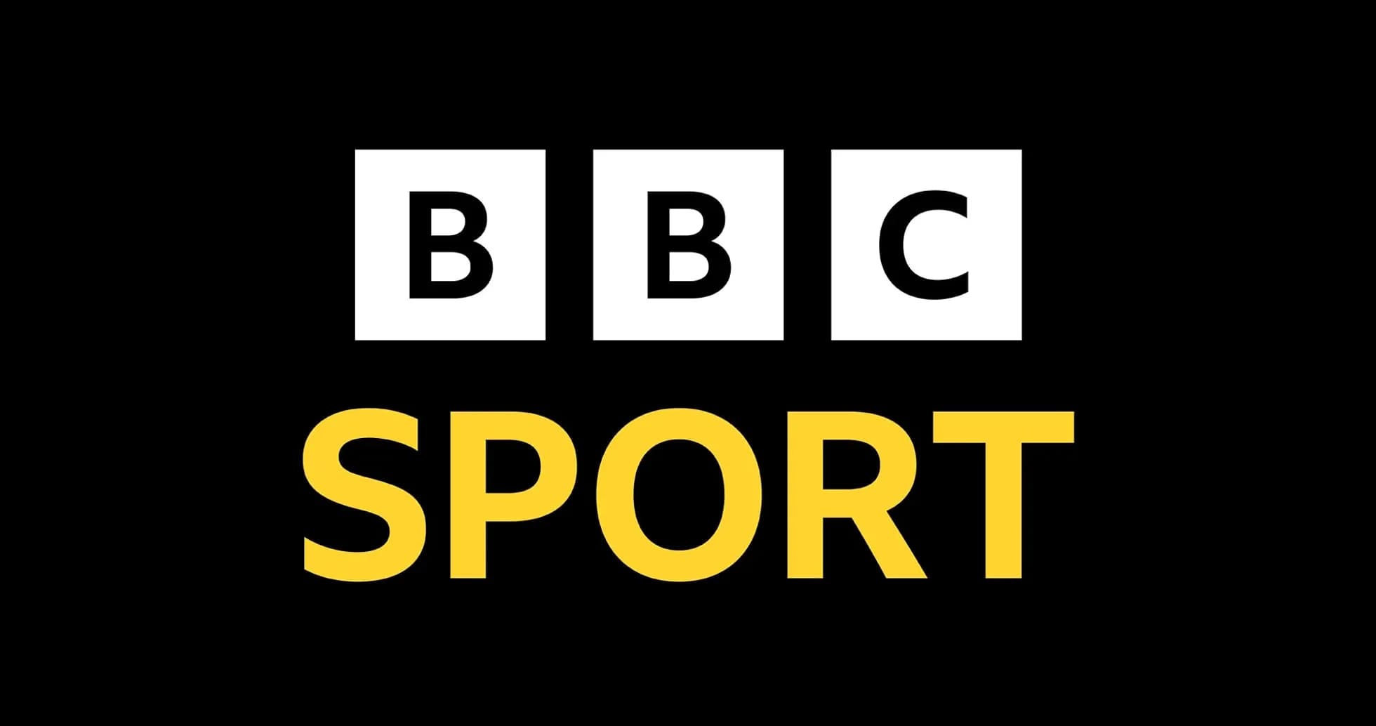 Logotipo de BBC Sport sobre fondo negro