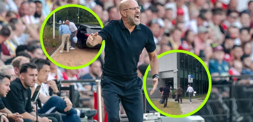 Entrenador dirigiéndose a la banca durante un partido