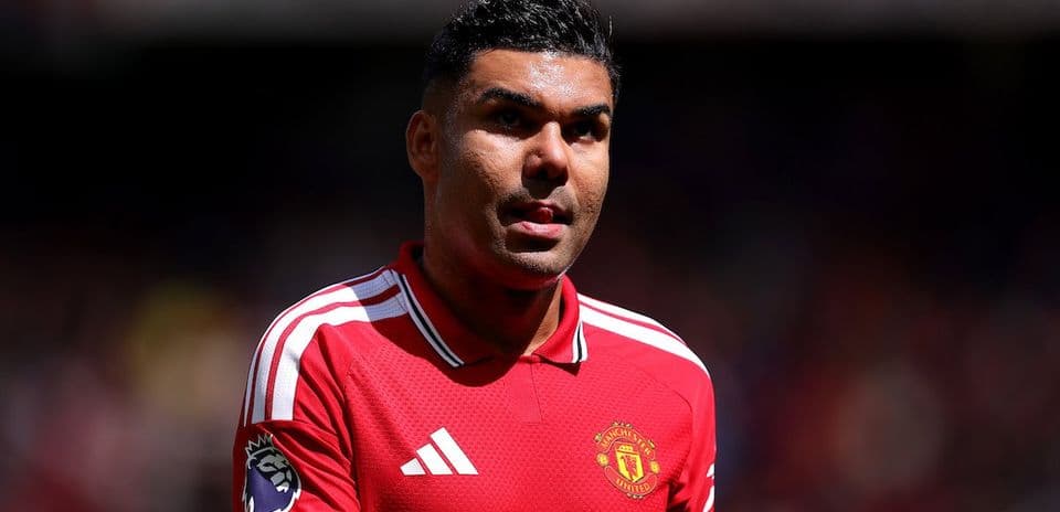 Jugador de Manchester United en acción durante partido
