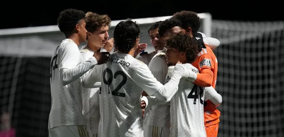 Celebración de gol de Los Angeles FC II