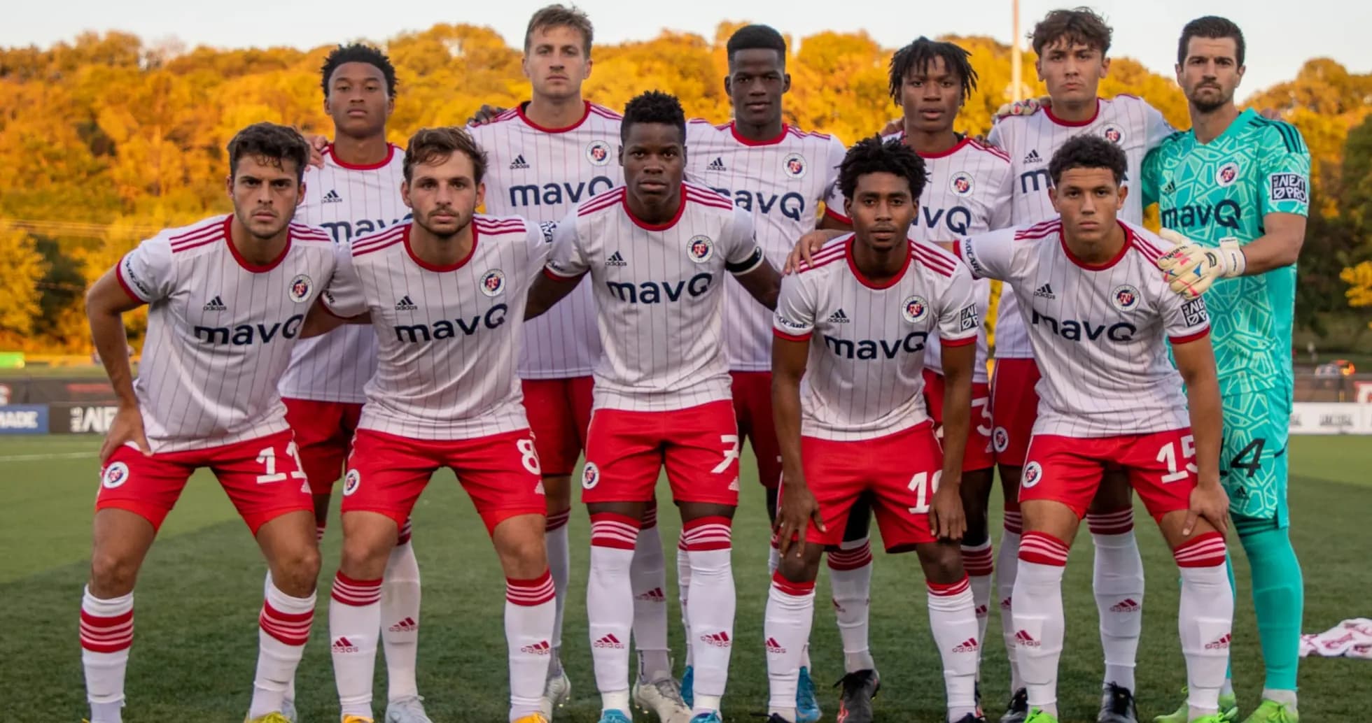 Equipo de North Texas en formación