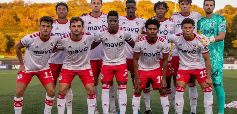 Equipo de North Texas en formación