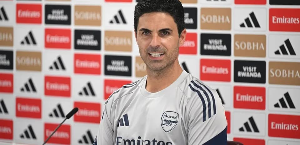 Entrenador de Arsenal en conferencia de prensa