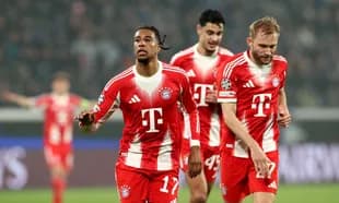 Jugadores de Bayern celebrando un gol