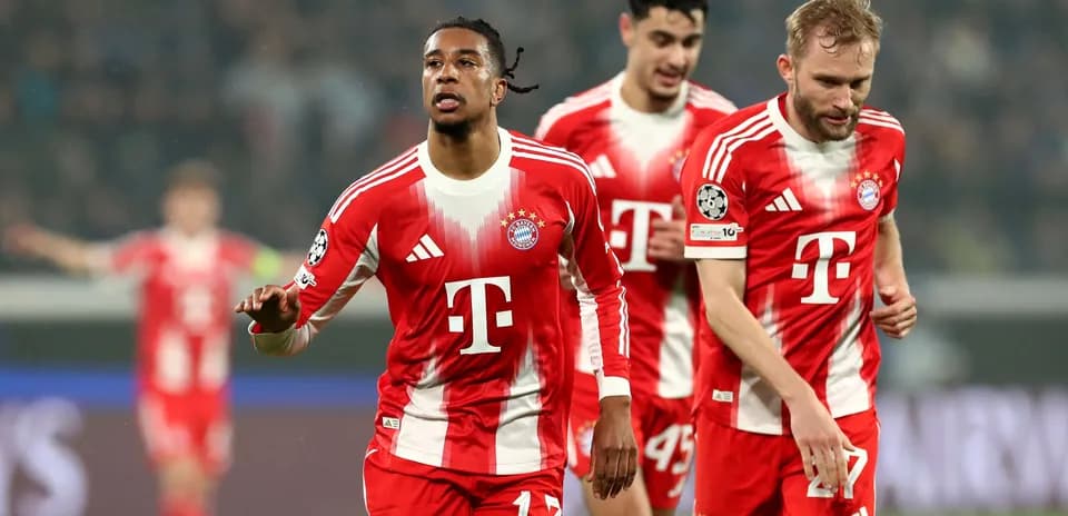 Jugadores de Bayern celebrando un gol