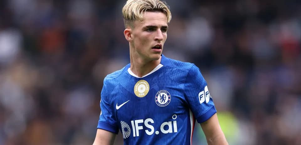 Jugador de Chelsea en acción durante el partido