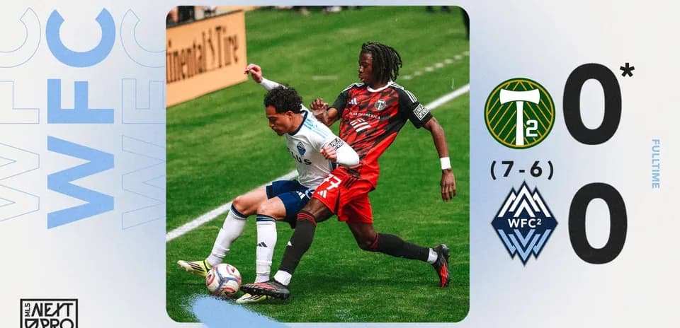 Acción de juego entre The Town y Vancouver Whitecaps II