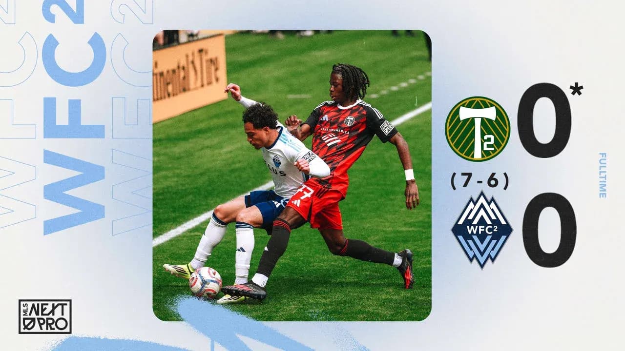 Acción de juego entre The Town y Vancouver Whitecaps II