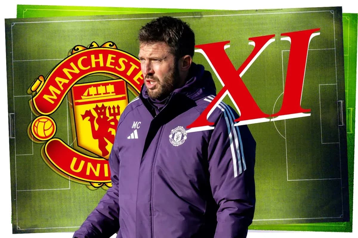 Entrenador de Manchester United durante una sesión