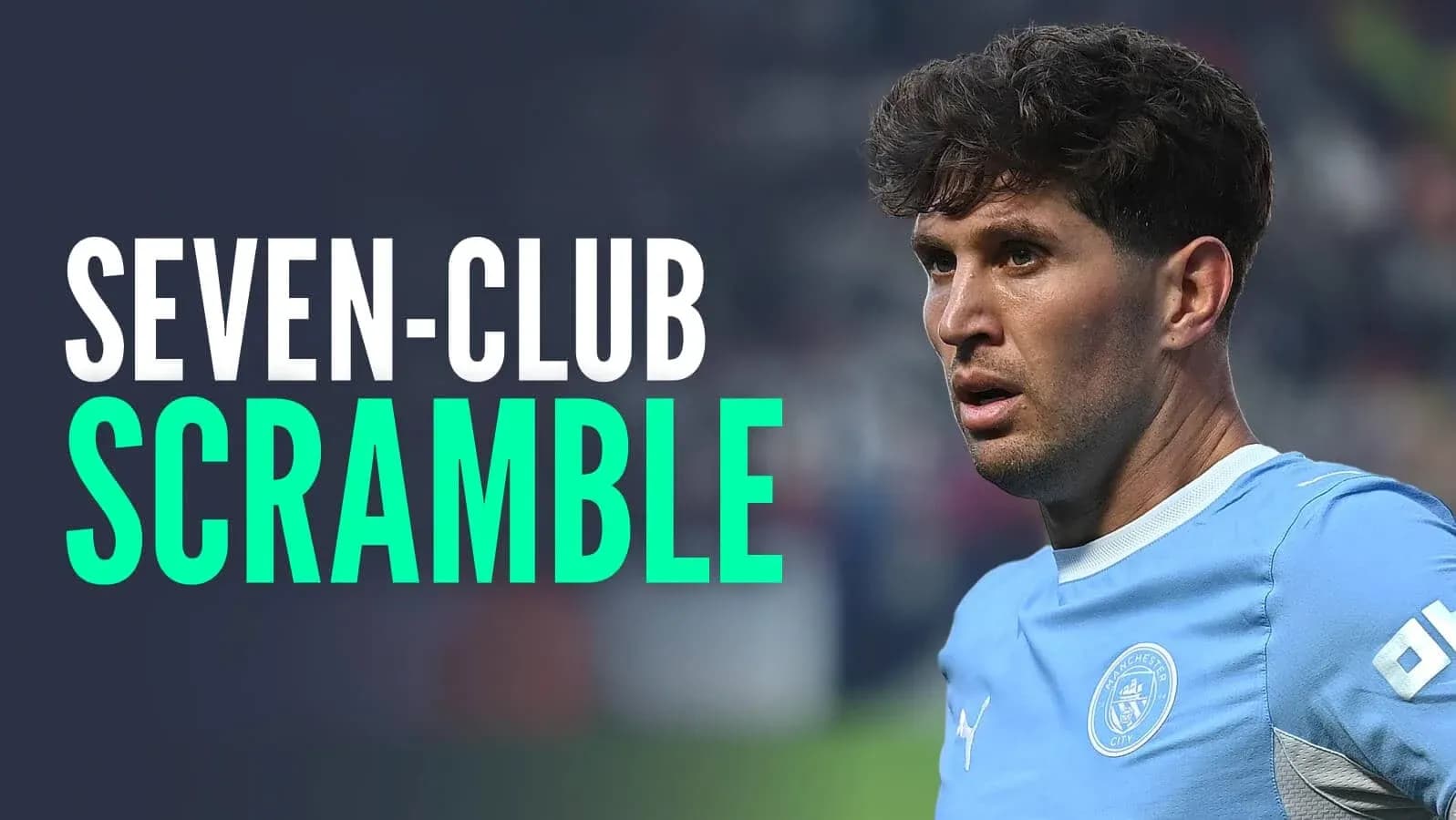 Jugador de Manchester City en acción durante partido