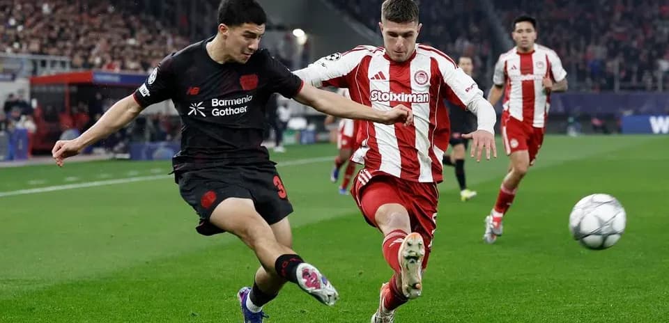 Olympiakos Piraeus vs Bayer Leverkusen: Ida de los Play-offs de la UEFA Champions League 2025