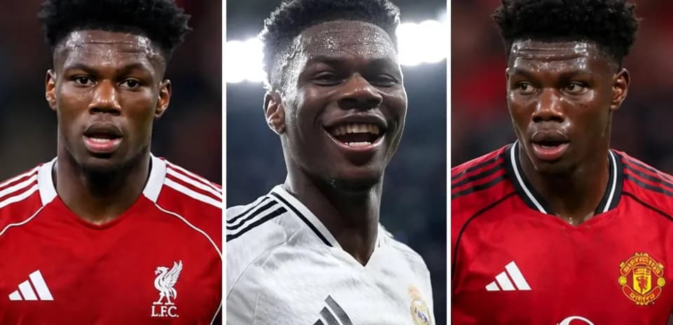 Tres imágenes de jugador con diferentes camisetas de clubes