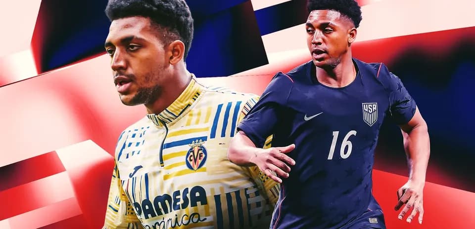 Jugadores de fútbol en acción con fondo gráfico