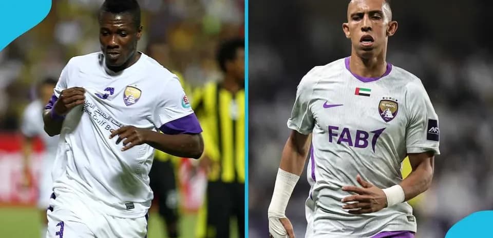 Dos jugadores del Al Ain FC en el campo