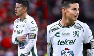 Jugador de León en acción durante partido