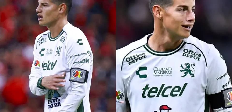 Jugador de León en acción durante partido