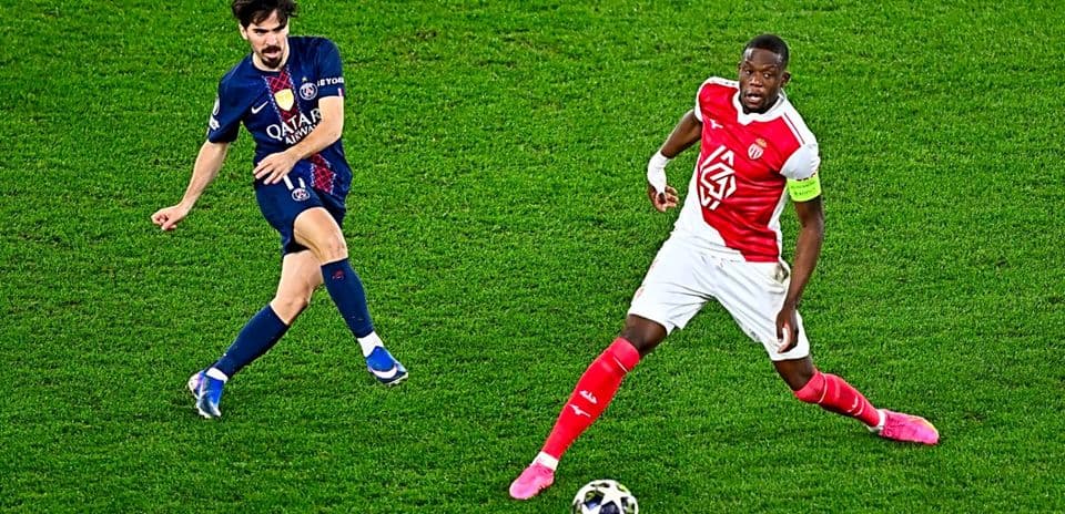 PSG y Monaco empatan 2-2 en la ida de la Champions League