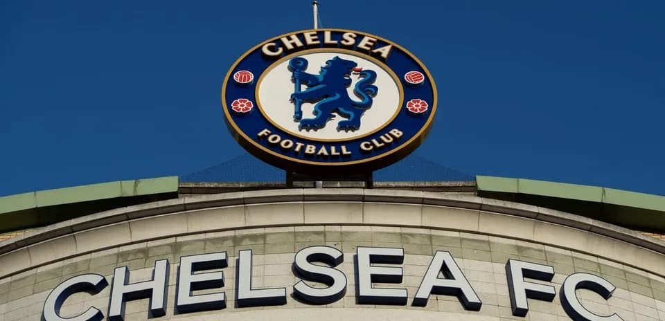 Logo de Chelsea Football Club en el estadio
