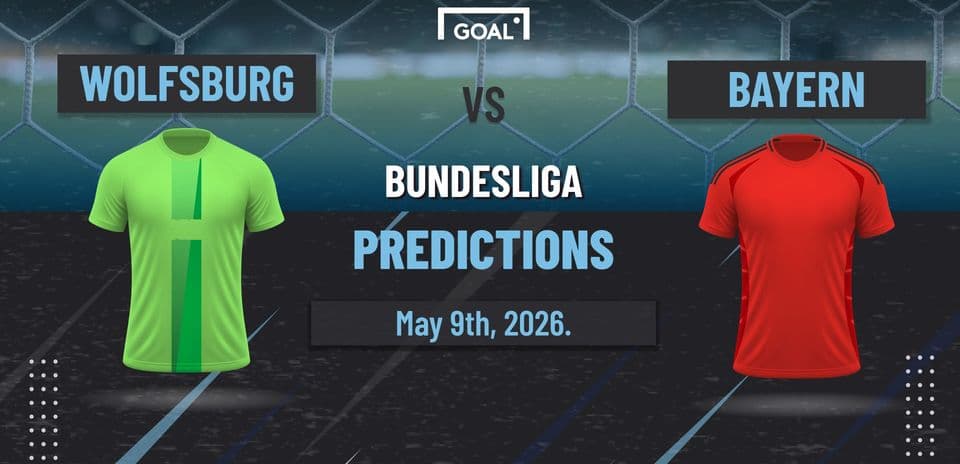 Camisetas de Wolfsburg y Bayern con fecha de predicciones