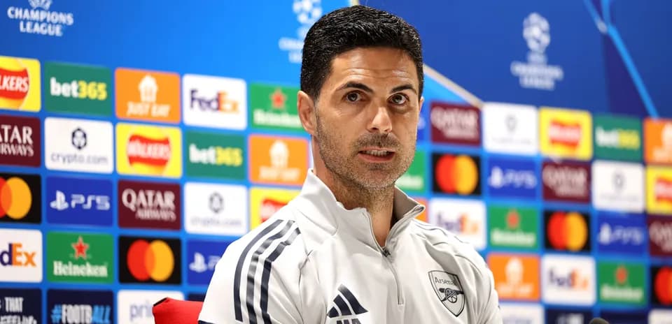 Entrenador de Arsenal en conferencia de prensa