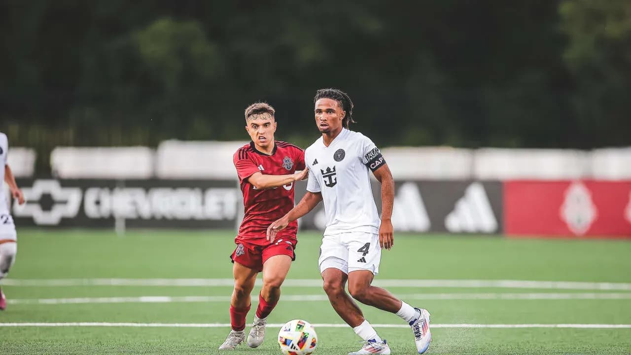 Inter Miami II contra Toronto II en el campo