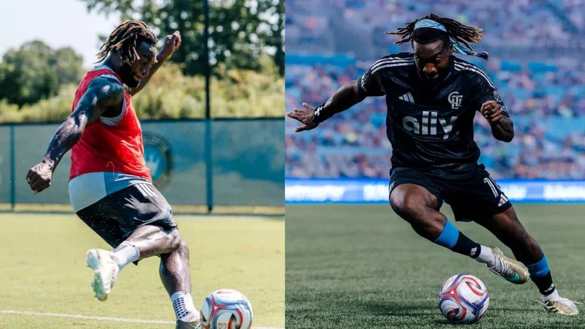Jugador entrenando y jugando en partidos de fútbol