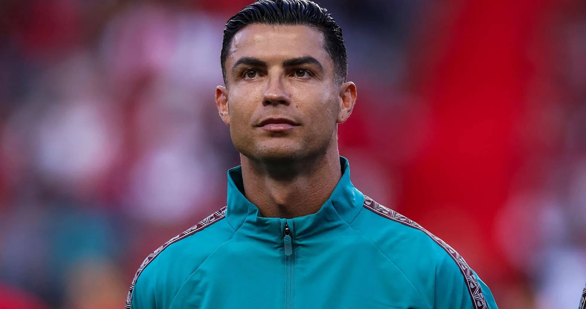 Jugador en uniforme antes del partido