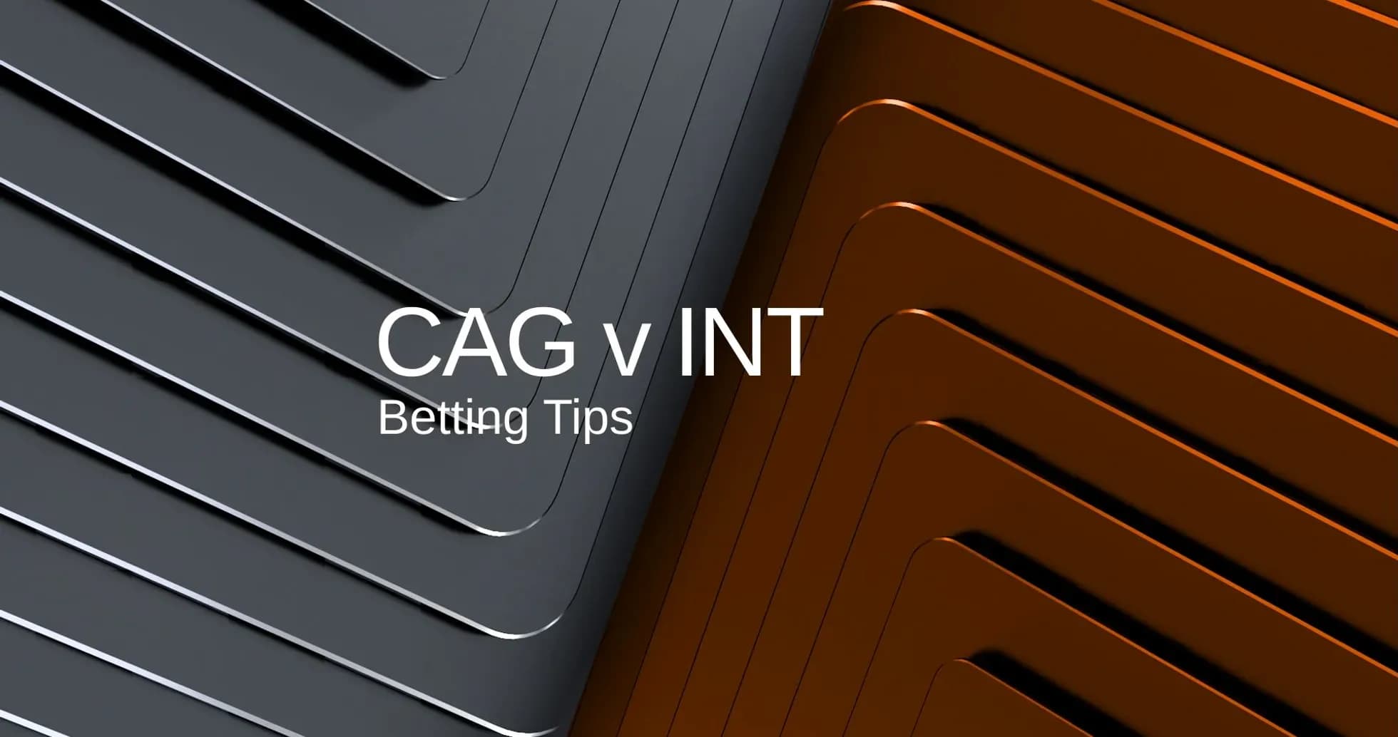 Fondo de colores con texto sobre apuestas CAG v INT