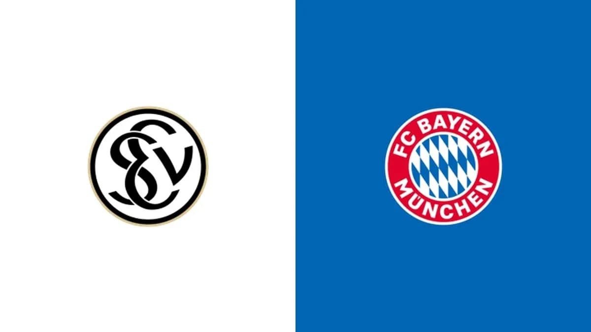 Logos de equipos de fútbol SV y Bayern Múnich