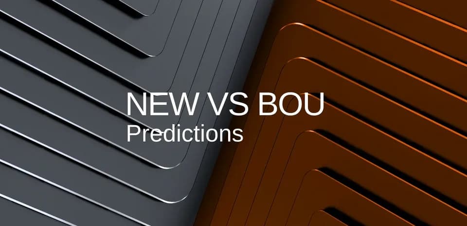Texto de predicciones para el partido NEW vs BOU
