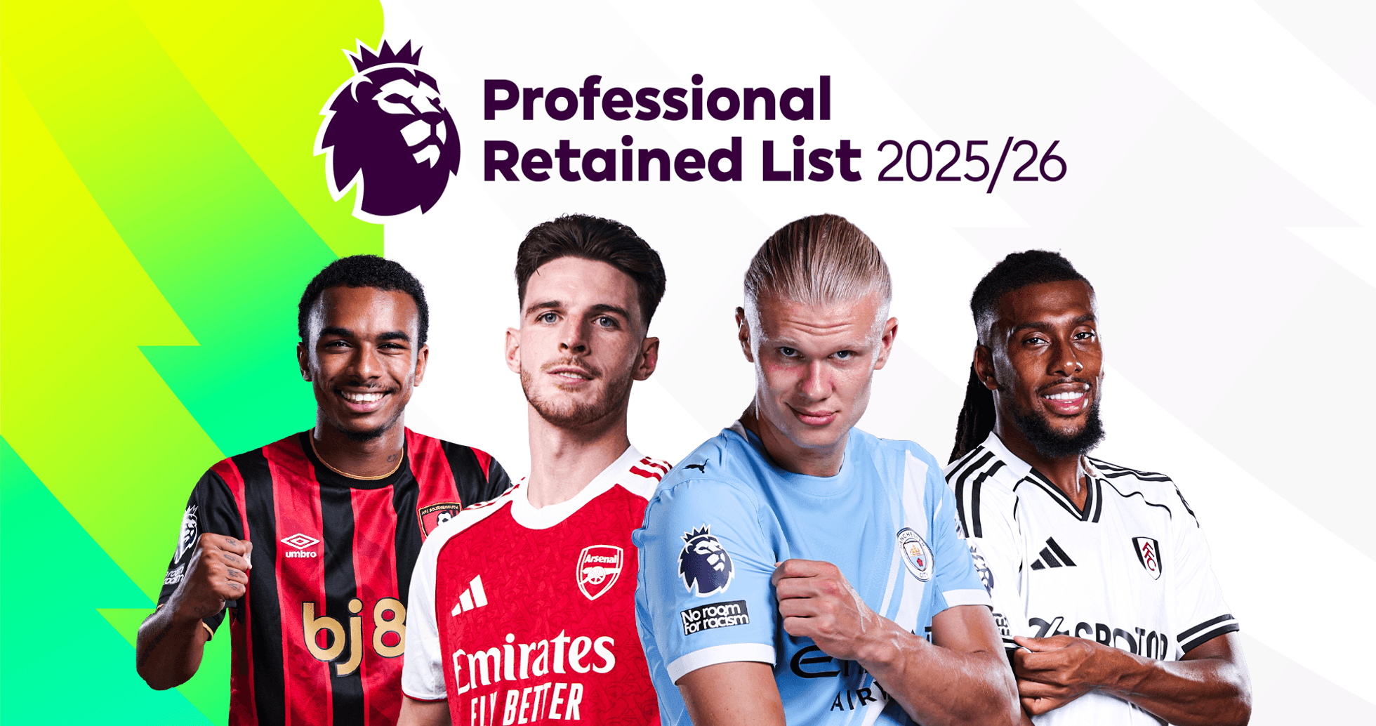 Jugadores de la Premier League en lista de retenidos 2025/26
