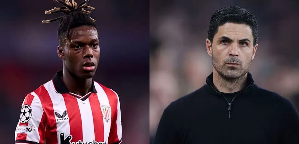 Jugador de Athletic Club y entrenador en partido