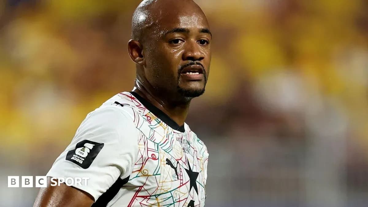 Jugador de Ghana en acción durante un partido
