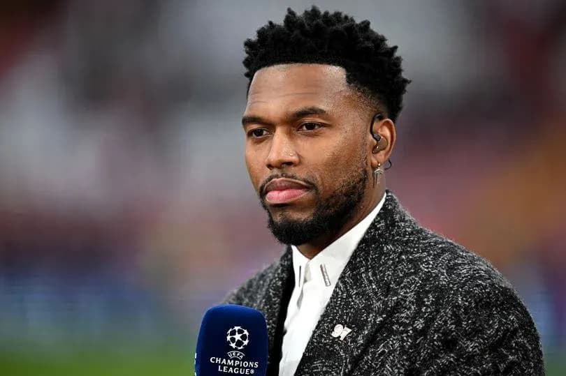 Analista deportivo en evento de Champions League