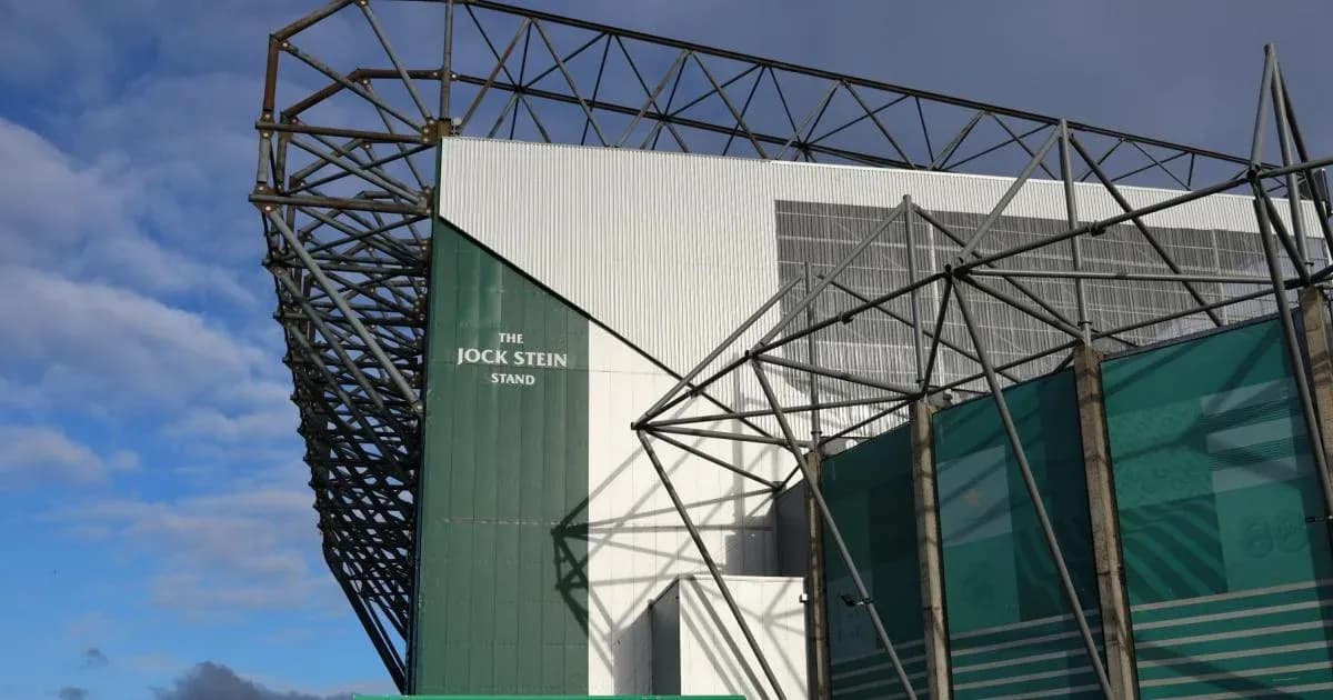 Vista de la tribuna Jock Stein en el estadio