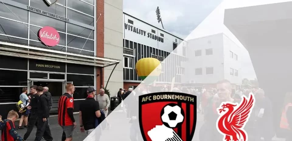 Aficionados en el estadio Vitality de Bournemouth
