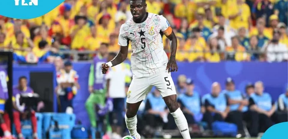 Jugador de Ghana en acción durante un partido