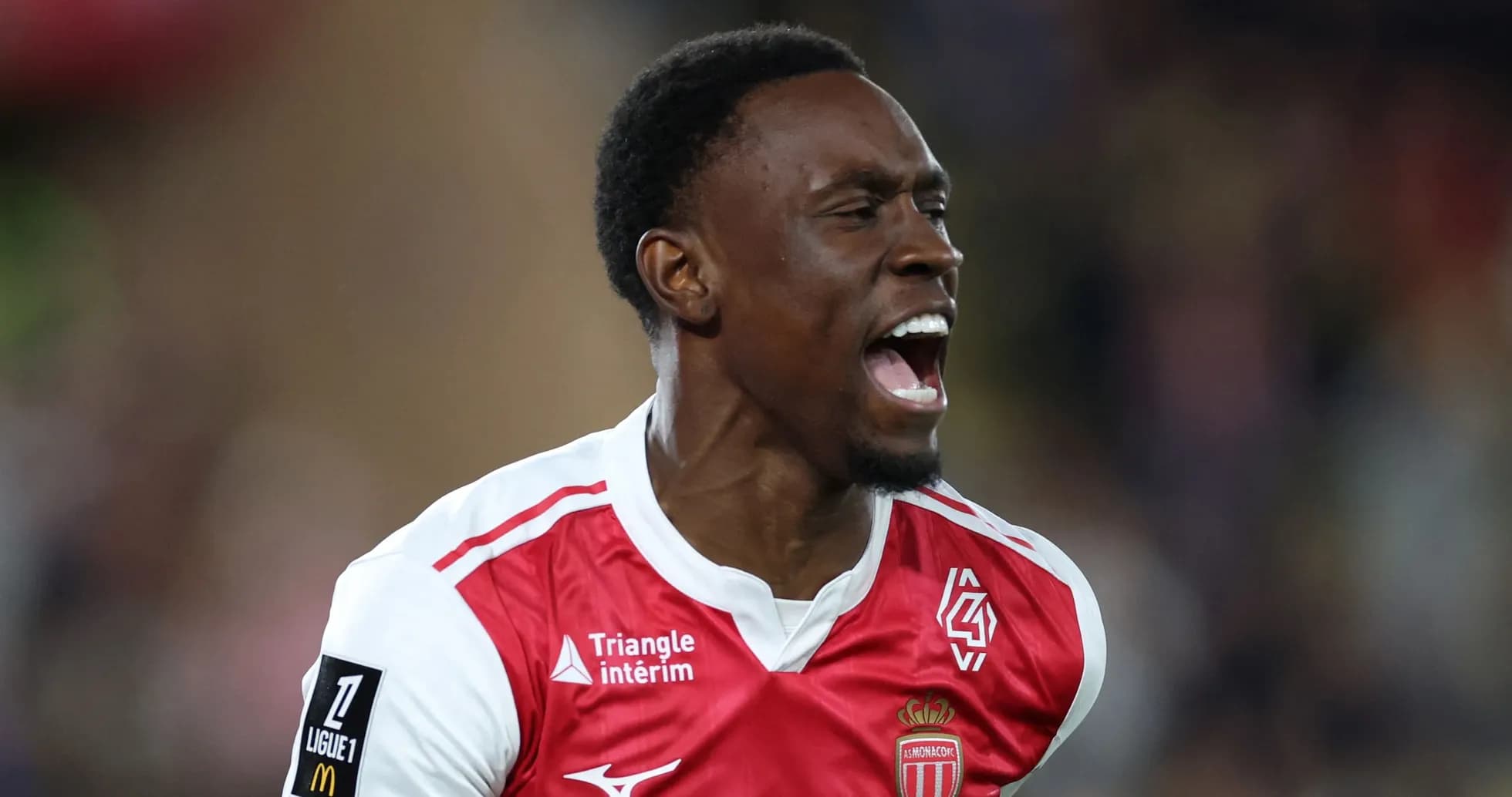 Jugador de AS Monaco celebrando un gol