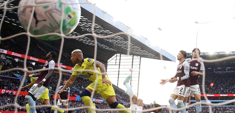 Gol de Tottenham contra Aston Villa en 2026