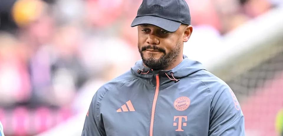 Entrenador de Bayern Múnich en el campo