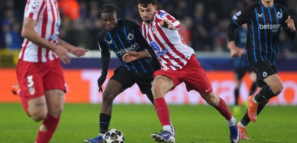 Atletico Madrid vs Club Brugge KV: Pronóstico UEFA Champions League