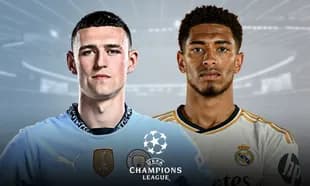 Jugadores de Manchester City y Real Madrid