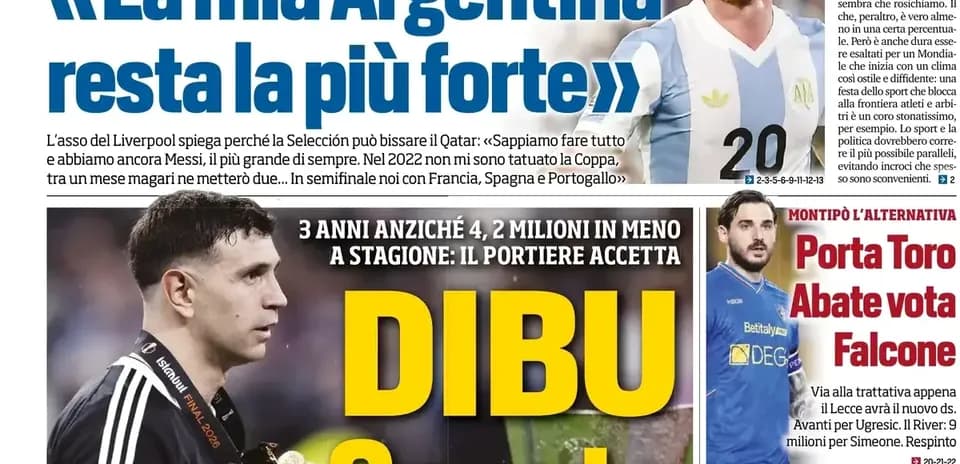 Titulares sobre Argentina y jugadores de fútbol