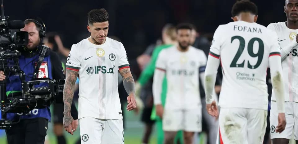 Jugadores de Chelsea tras el partido