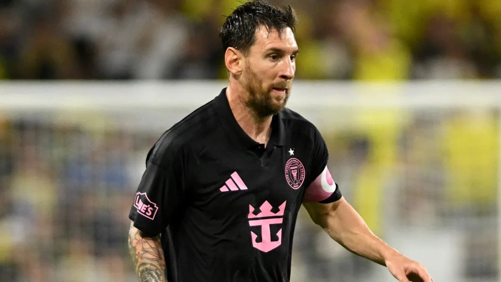 Jugador de Inter Miami en acción durante un partido