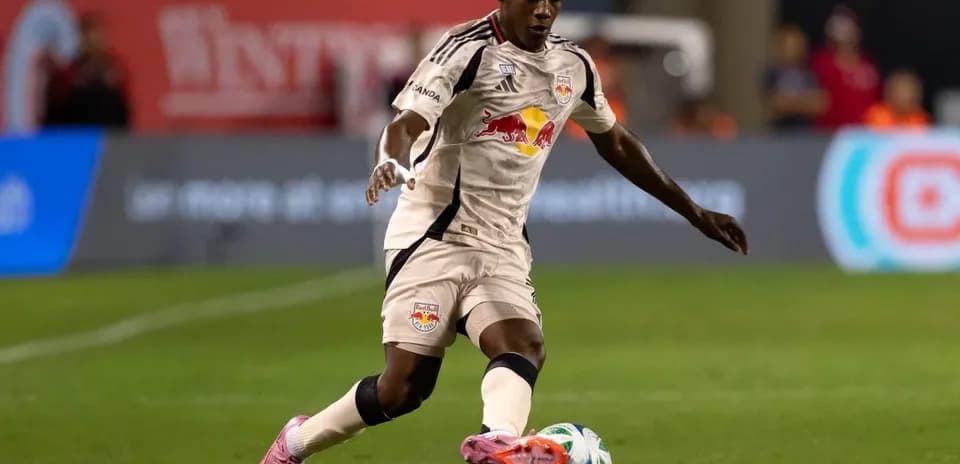 Jugador de New York RB II en acción