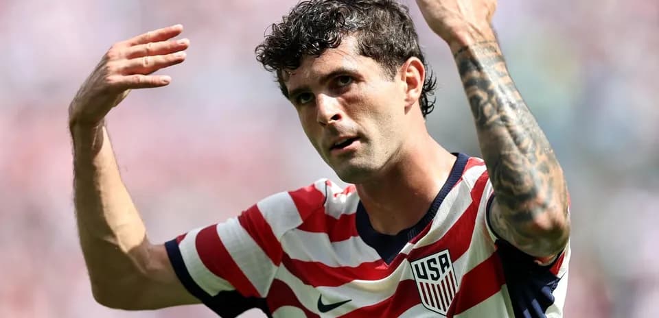 Jugador de Estados Unidos gesticulando durante el partido