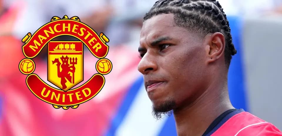 Jugador de Manchester United en el campo
