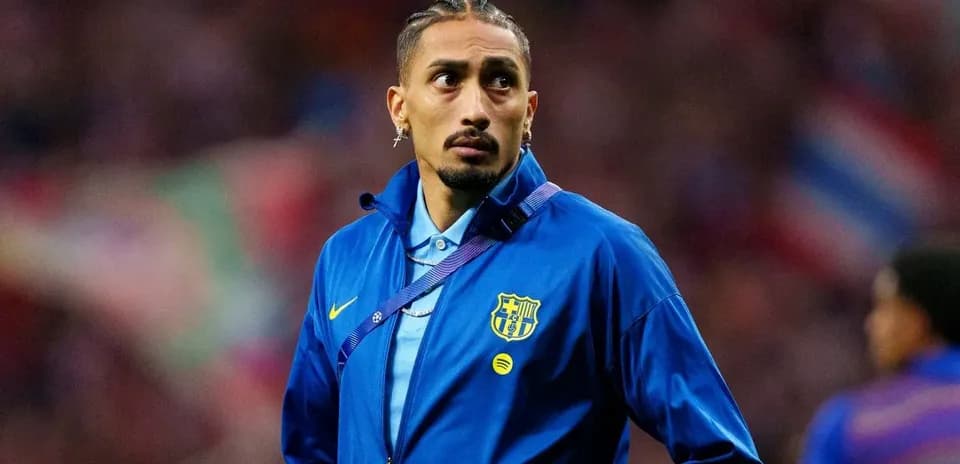 Jugador de Barcelona en el túnel del estadio