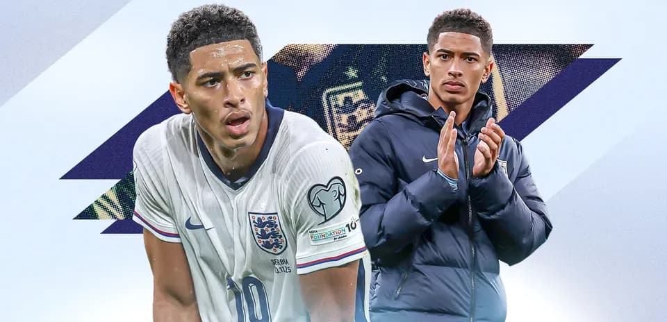 Jugador de Inglaterra en acción durante un partido